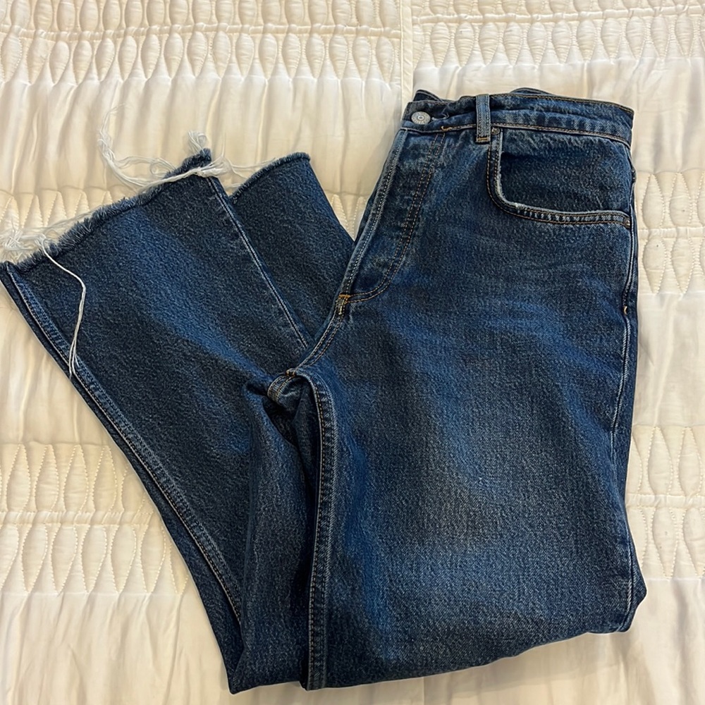 Boyish The Darcy hi rise, pop, crop jeans